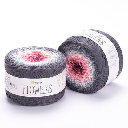 YarnArt Flowers diegi 250g (kokvilna, akrils)