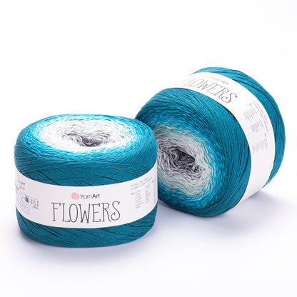 YarnArt Flowers diegi 250g (kokvilna, akrils)