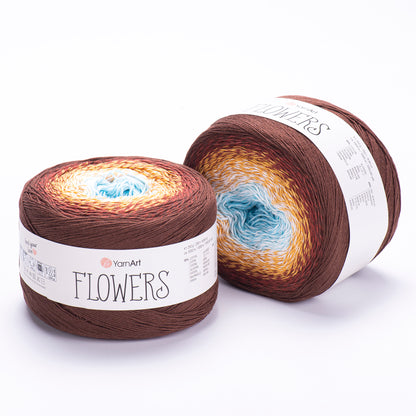 YarnArt Flowers diegi 250g (kokvilna, akrils)