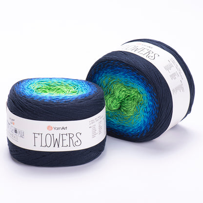 YarnArt Flowers diegi 250g (kokvilna, akrils)
