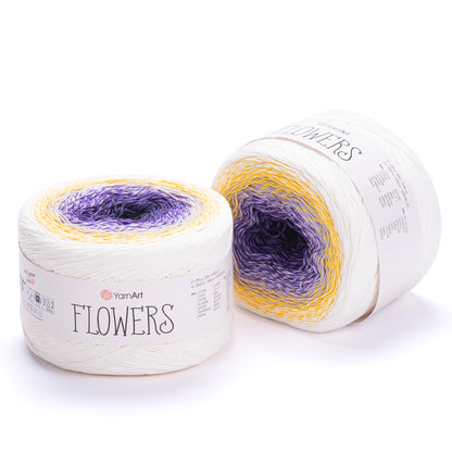 YarnArt Flowers diegi 250g (kokvilna, akrils)