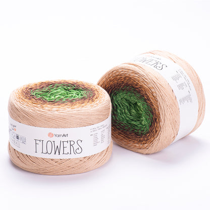 YarnArt Flowers diegi 250g (kokvilna, akrils)