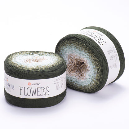 YarnArt Flowers diegi 250g (kokvilna, akrils)