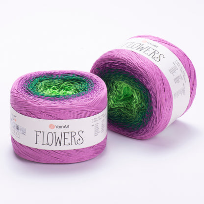 YarnArt Flowers diegi 250g (kokvilna, akrils)