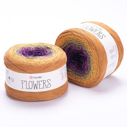 YarnArt Flowers diegi 250g (kokvilna, akrils)