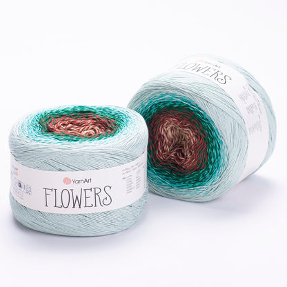 YarnArt Flowers diegi 250g (kokvilna, akrils)