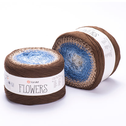 YarnArt Flowers diegi 250g (kokvilna, akrils)