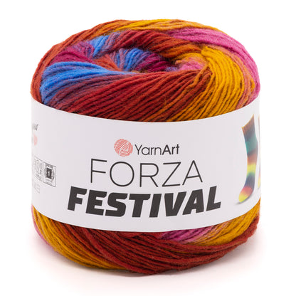 YarnArt Forza Festival siūlai 100g (vilna, poliamidas)