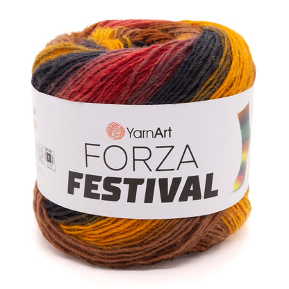 YarnArt Forza Festival siūlai 100g (vilna, poliamidas)