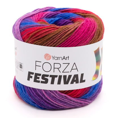 YarnArt Forza Festival siūlai 100g (vilna, poliamidas)