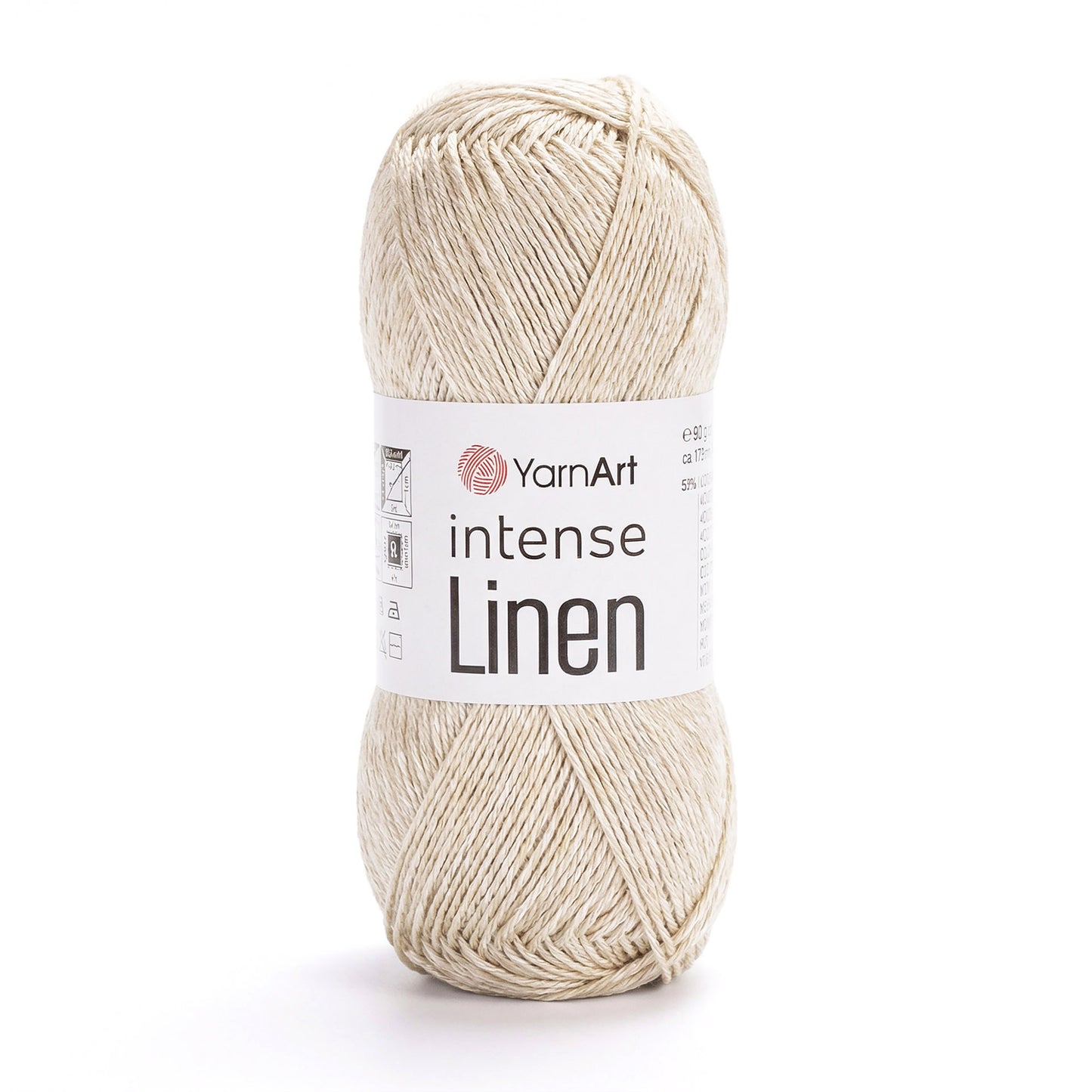 YarnArt Intense Linen siūlai 50g (medvilnė, viskozė)
