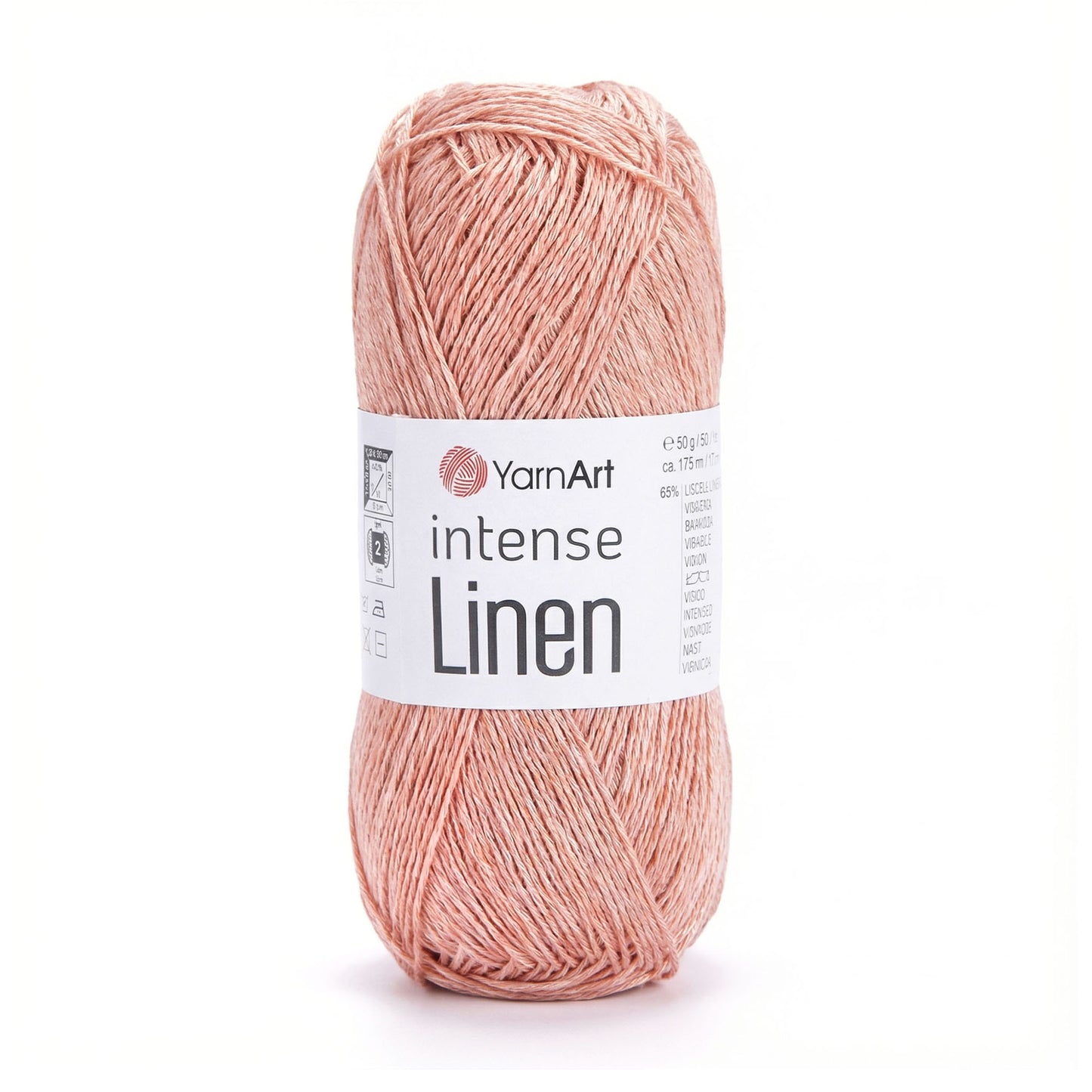 YarnArt Intense Linen siūlai 50g (medvilnė, viskozė)
