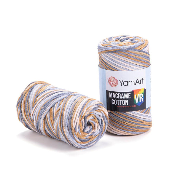 YarnArt Macrame Cotton VR 250g (medvilnė, poliesteris) - Pasaulio Siūlai
