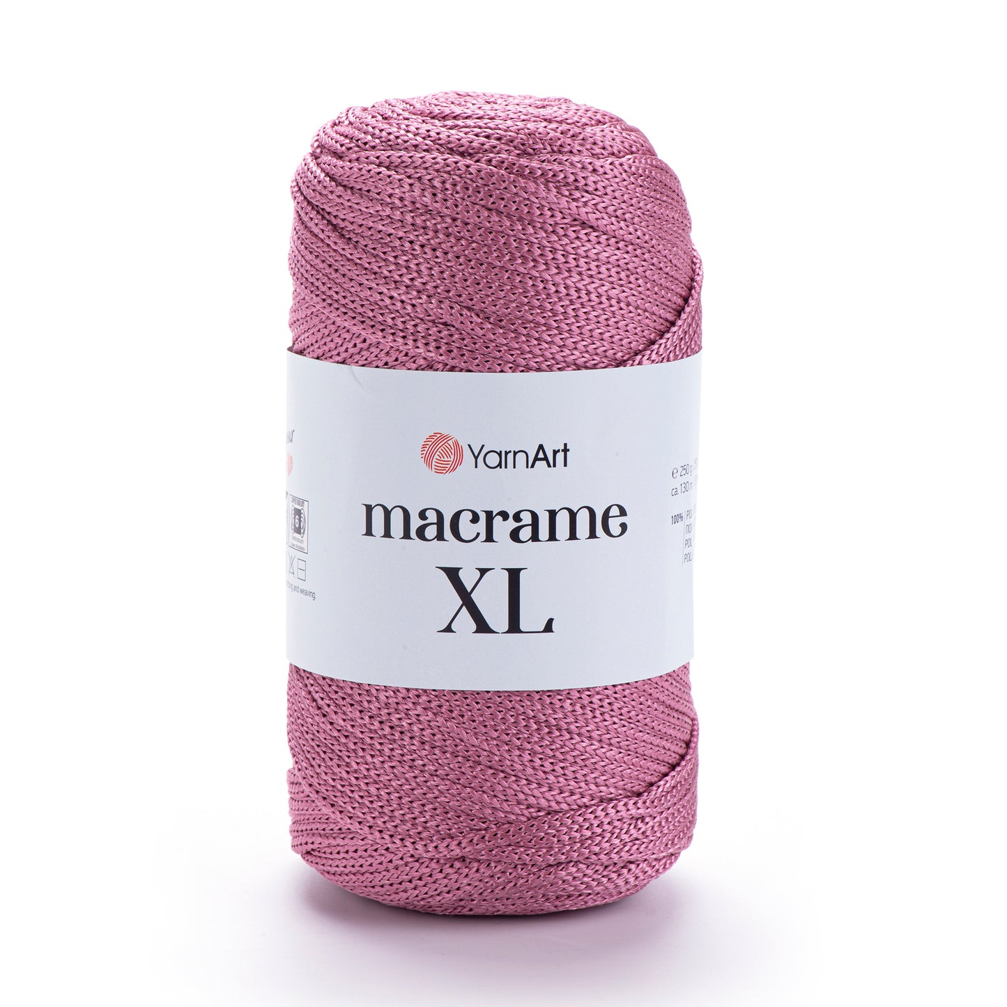 YarnArt Macrame XL Virvutė 250g (poliesteris)