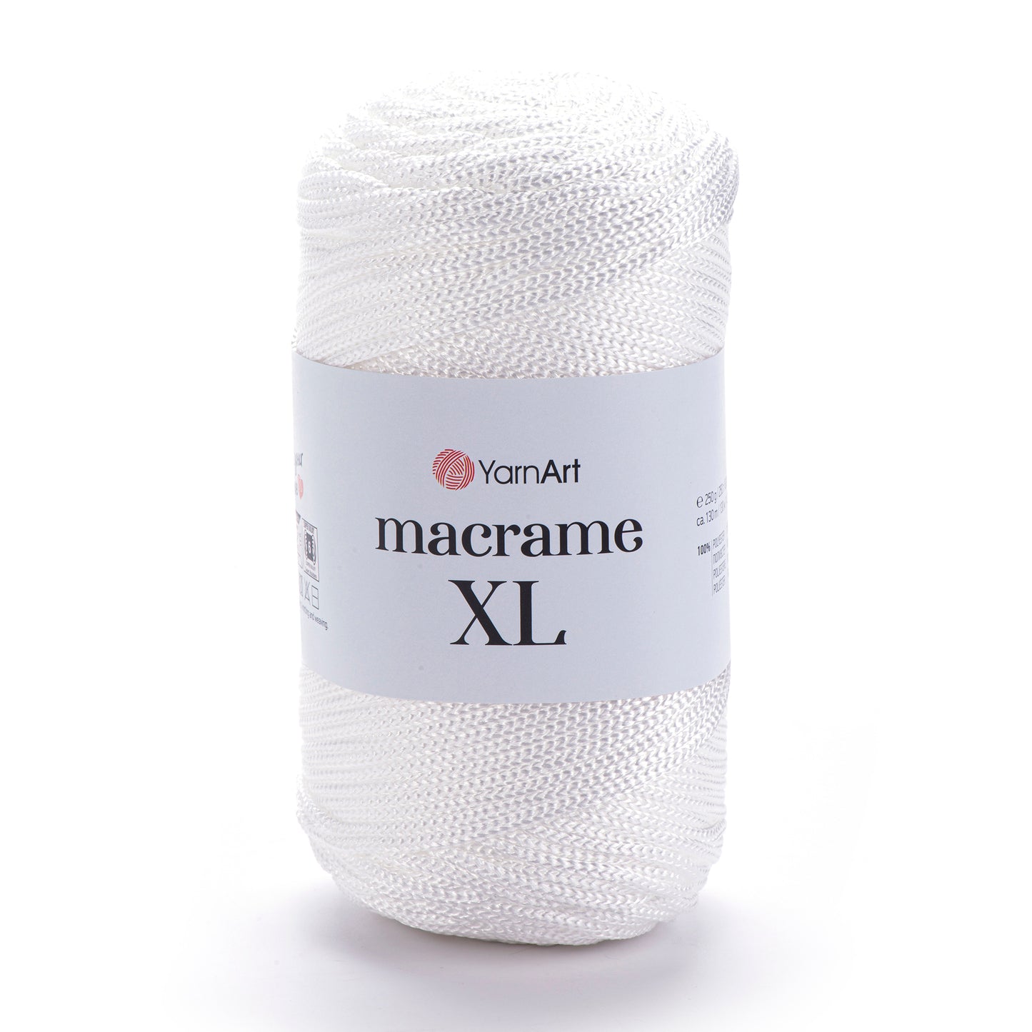 YarnArt Macrame XL Virvutė 250g (poliesteris)