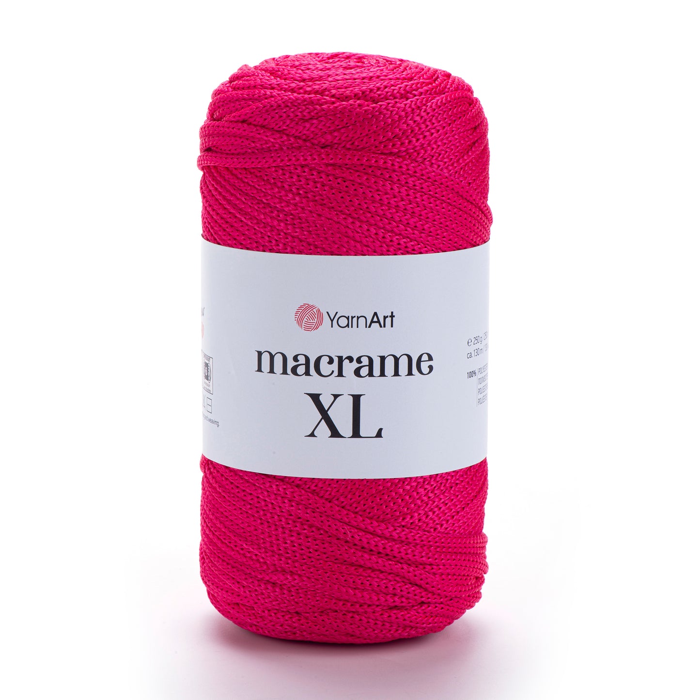YarnArt Macrame XL Virvutė 250g (poliesteris)