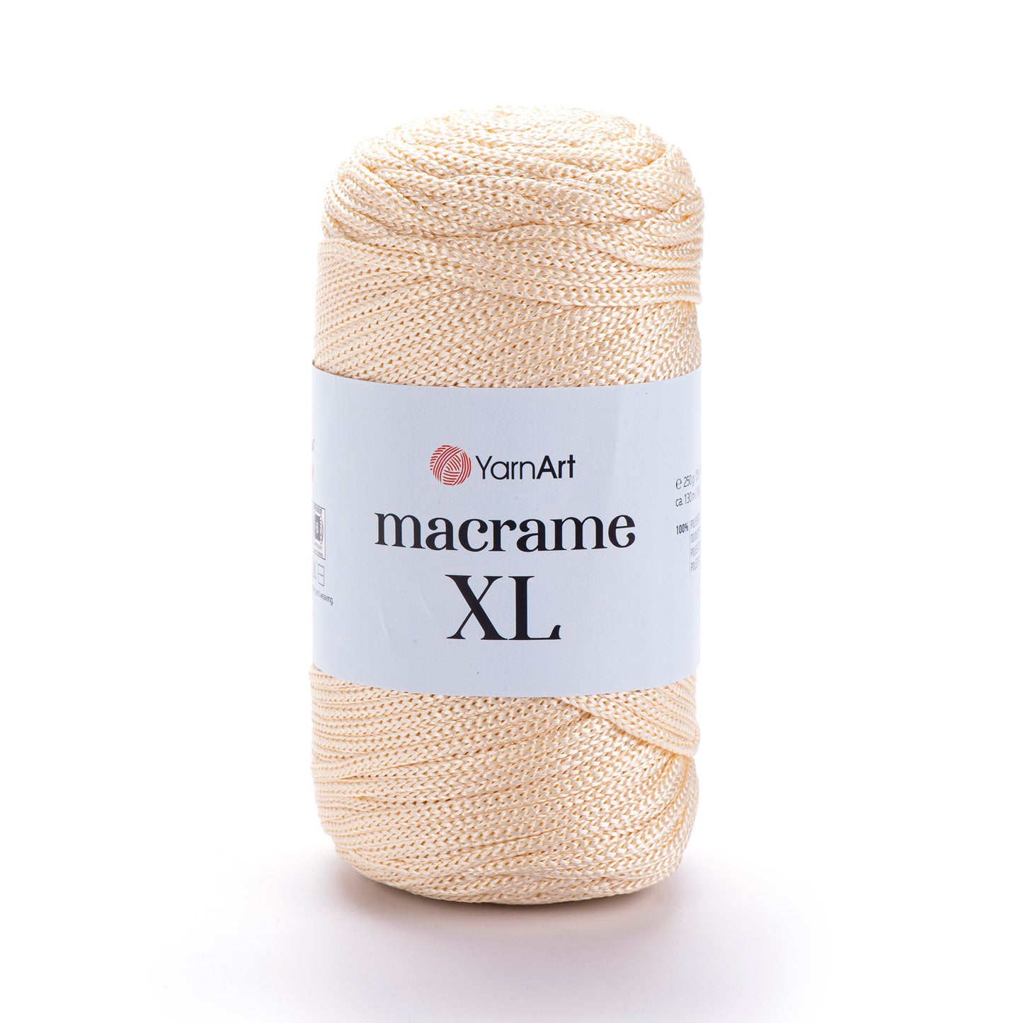 YarnArt Macrame XL Virvutė 250g (poliesteris)