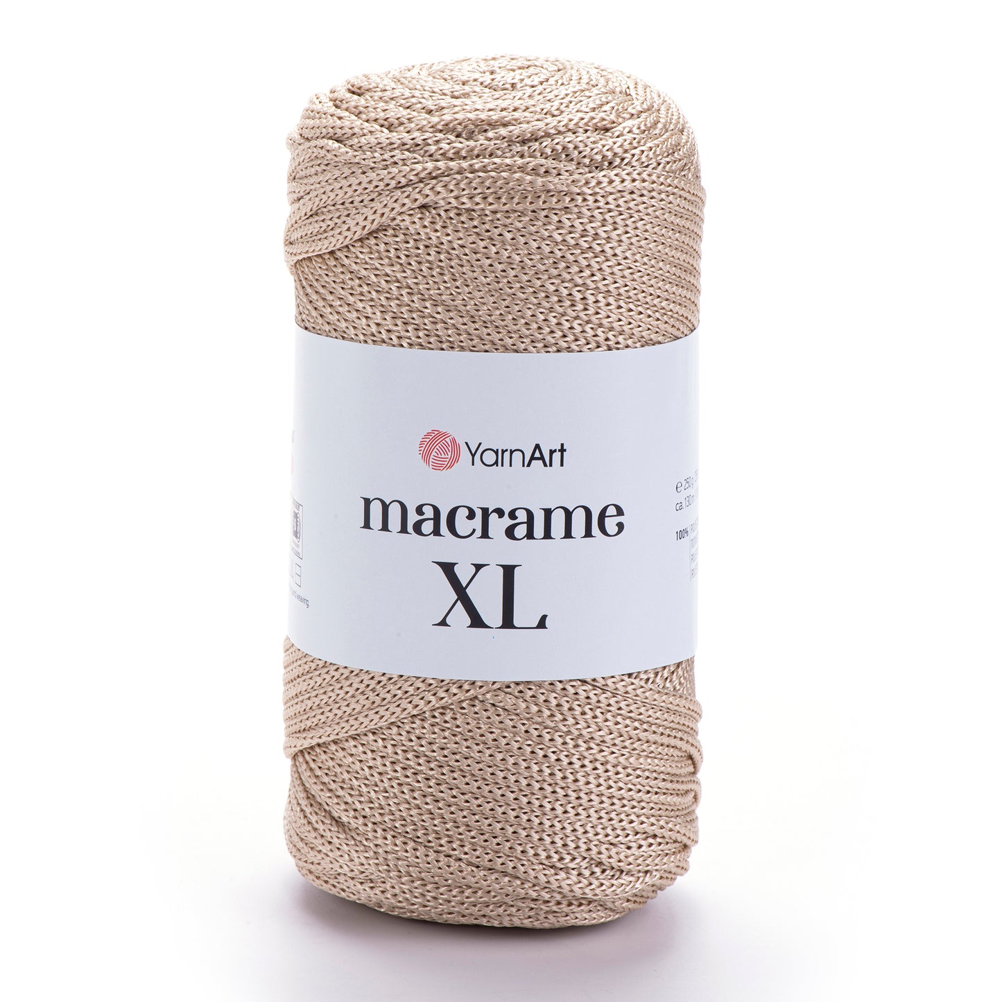 YarnArt Macrame XL Virvutė 250g (poliesteris)