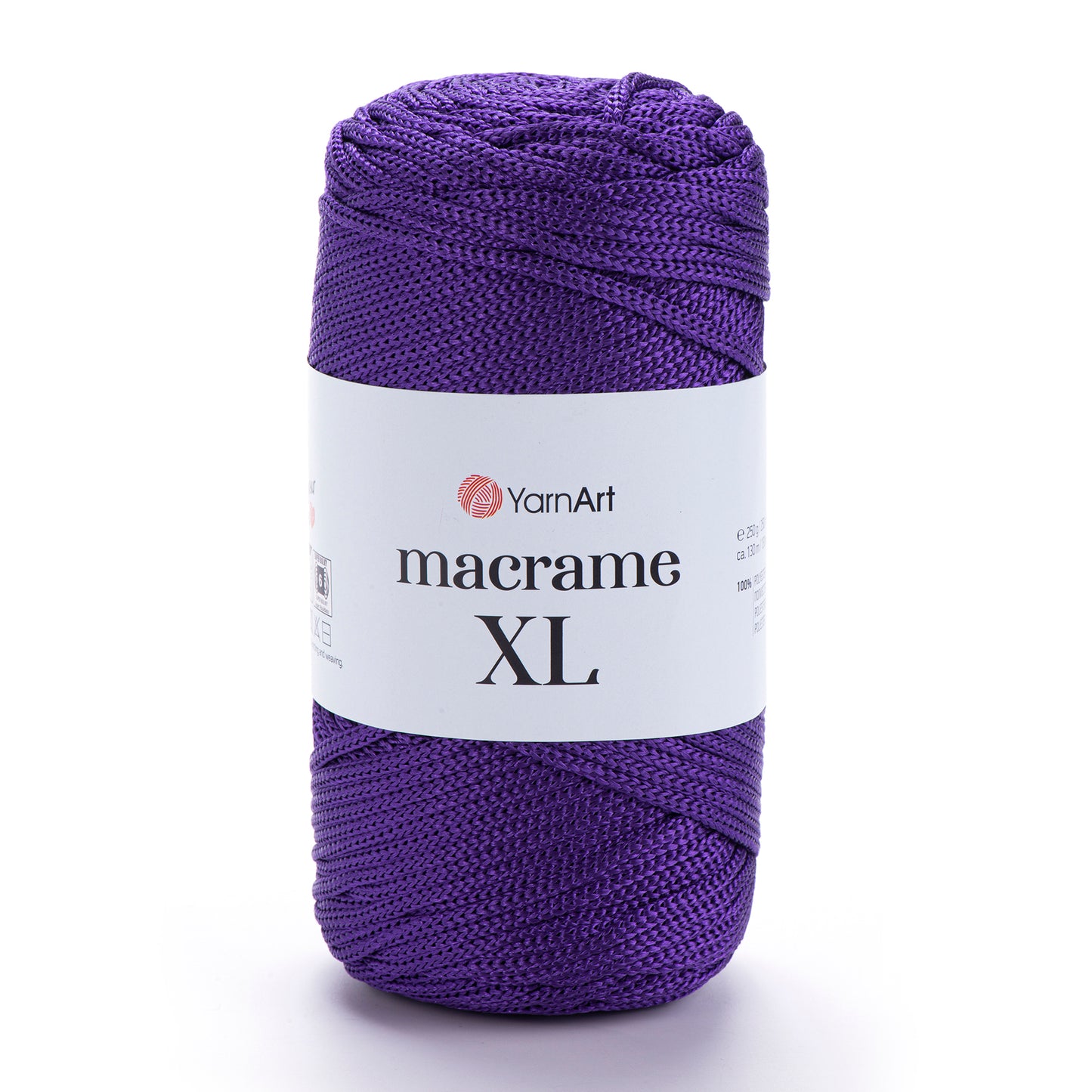YarnArt Macrame XL Virvutė 250g (poliesteris)