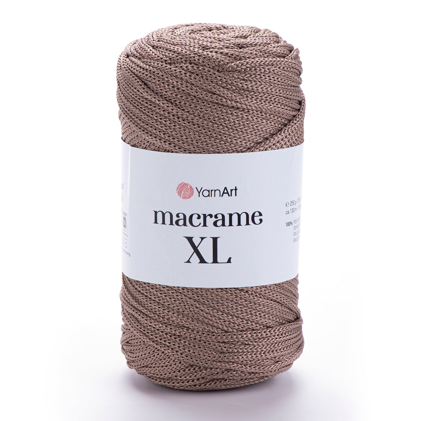 YarnArt Macrame XL Virvutė 250g (poliesteris)