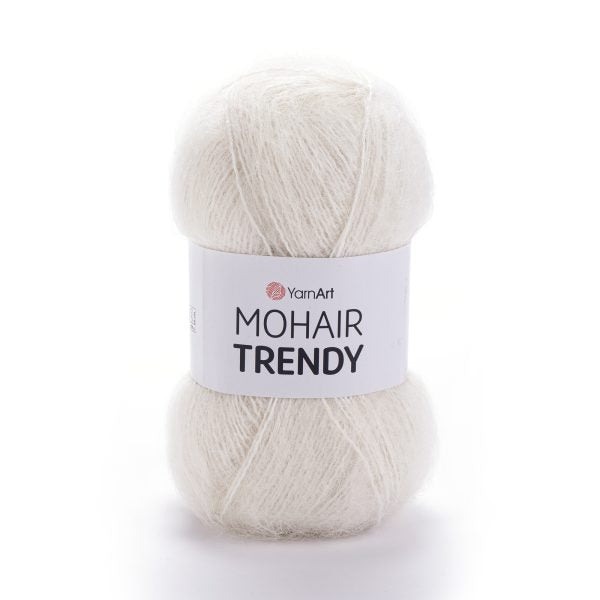 YarnArt Mohair Trendy 100g (mohera, akrilanas)