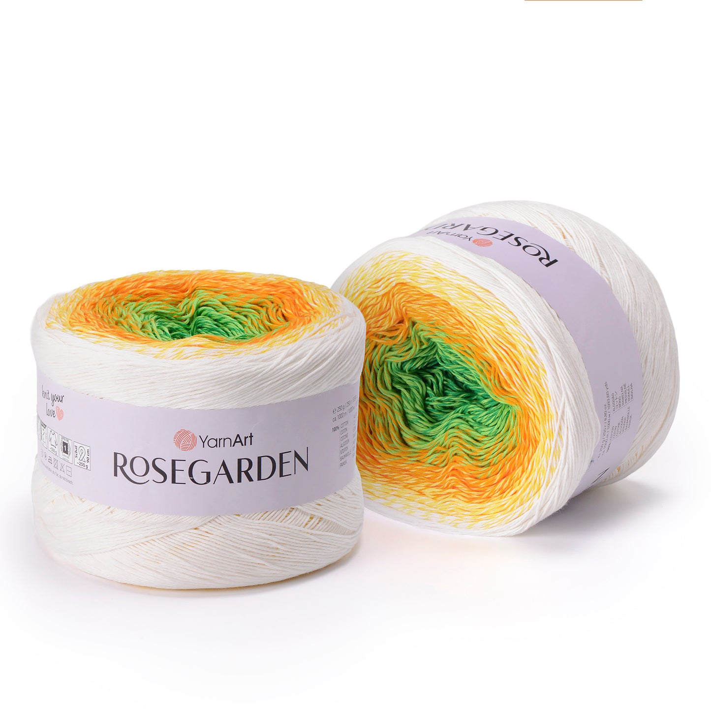 YarnArt Rosegarden siūlai 250g (medvilnė)
