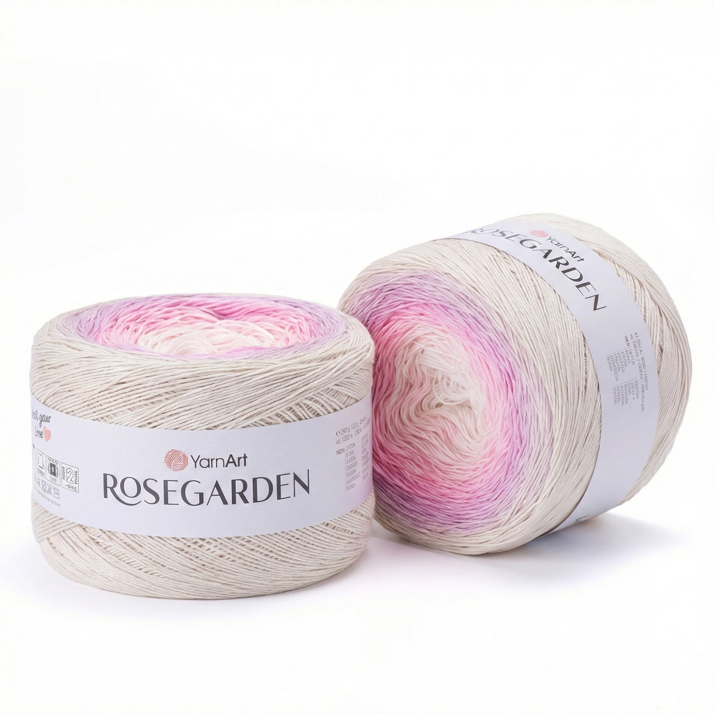 YarnArt Rosegarden siūlai 250g (medvilnė)