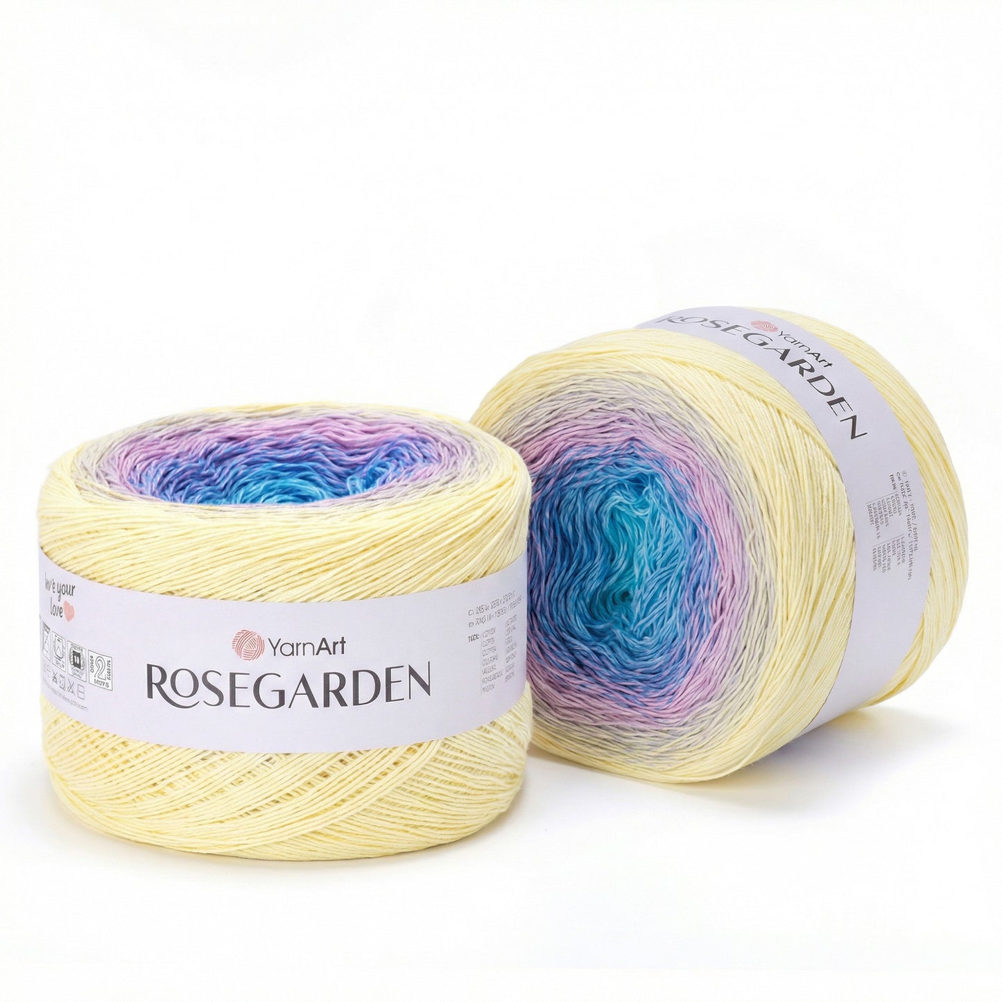 YarnArt Rosegarden siūlai 250g (medvilnė)