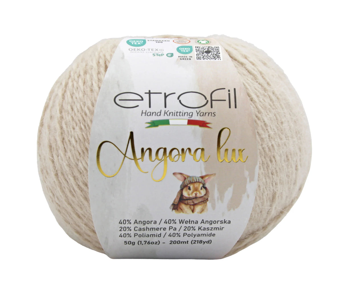 Etrofil Angora Lux (angora, kašmyras, poliamidas)