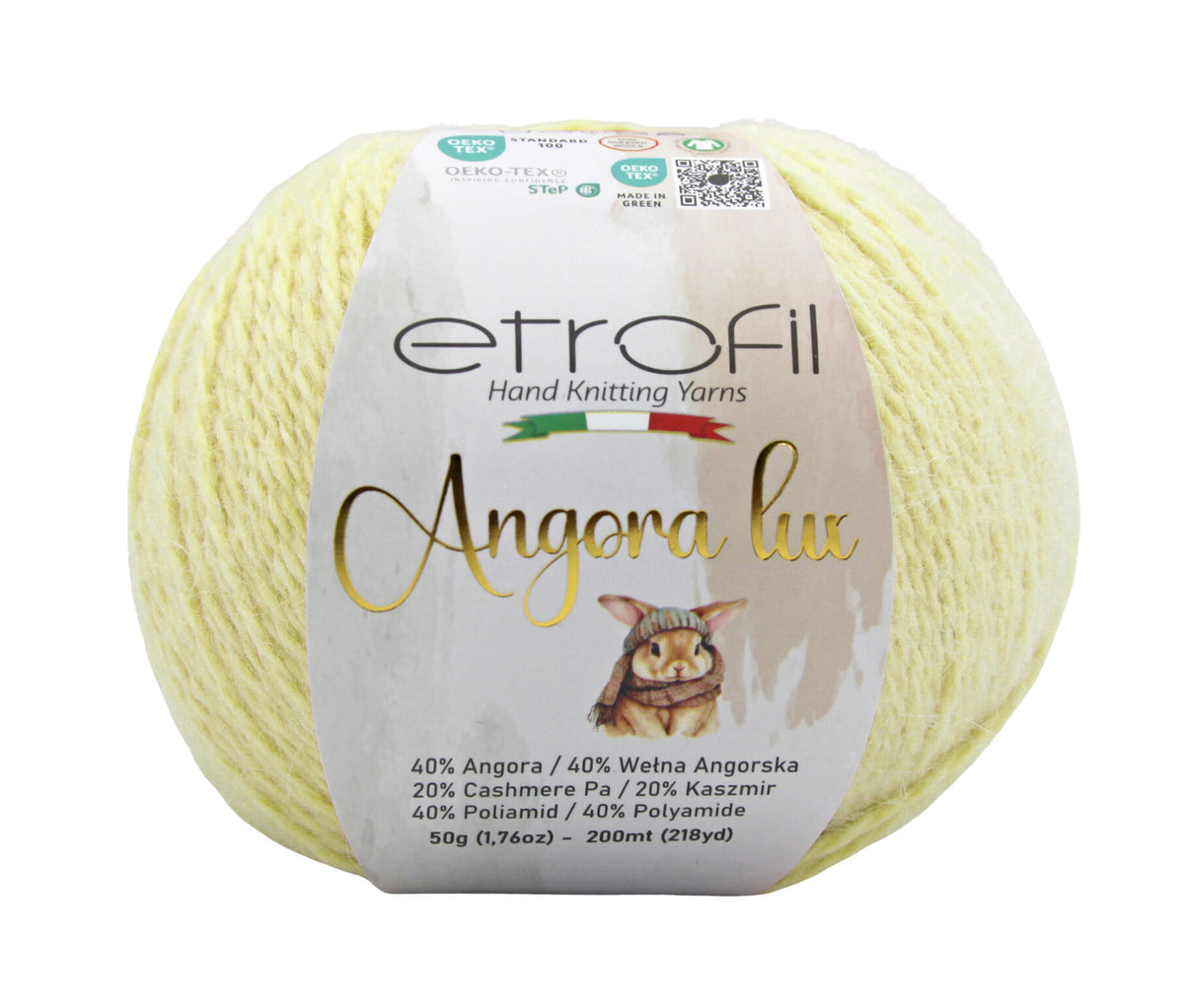 Etrofil Angora Lux (angora, kašmyras, poliamidas)