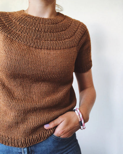 PetiteKnit Anker's Summer Shirt - Schema