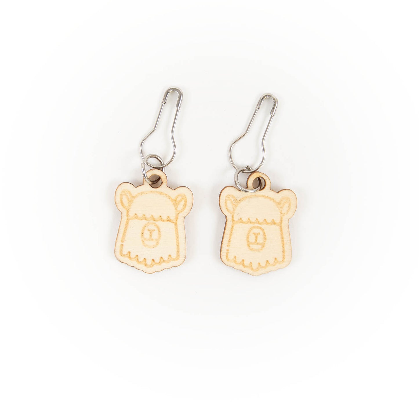 Katia mediniai mezgimo žymekliai 6vnt.