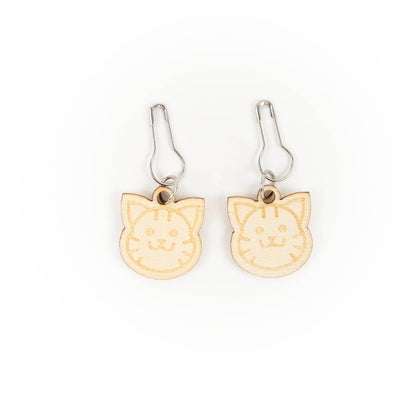 Katia mediniai mezgimo žymekliai 6vnt.