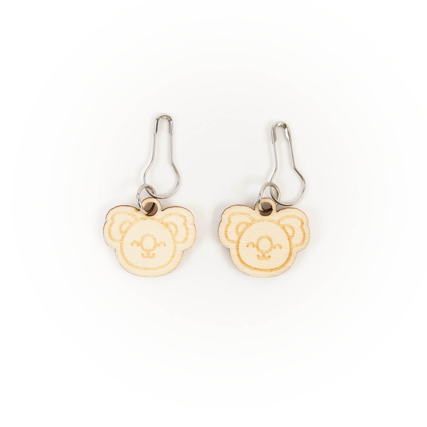 Katia mediniai mezgimo žymekliai 6vnt.