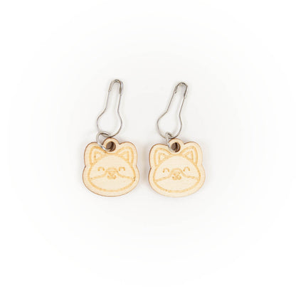 Katia mediniai mezgimo žymekliai 6vnt.