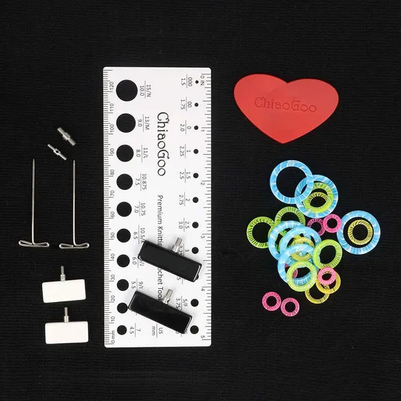 Chiaogoo Spin Bamboo 13cm prisukamų virbalų rinkinys (Complete)