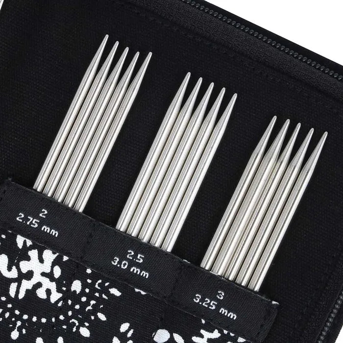 Chiaogoo metalinių mezgimo virbalų rinkinys 15cm