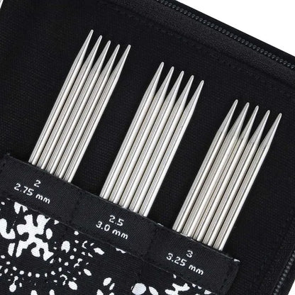 Chiaogoo metalinių mezgimo virbalų rinkinys 15cm