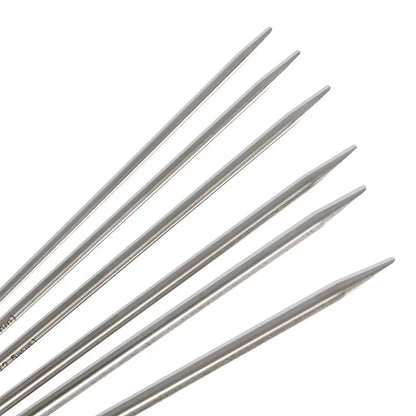 Chiaogoo metalinių mezgimo virbalų rinkinys 15cm