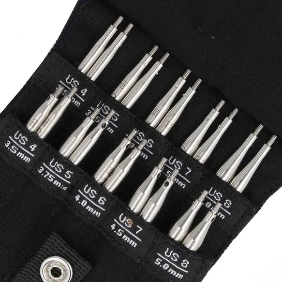 Chiaogoo Twist Lace Combo 5cm - 8cm virbalų rinkinys keičiamu valu (3.50-5.00mm)