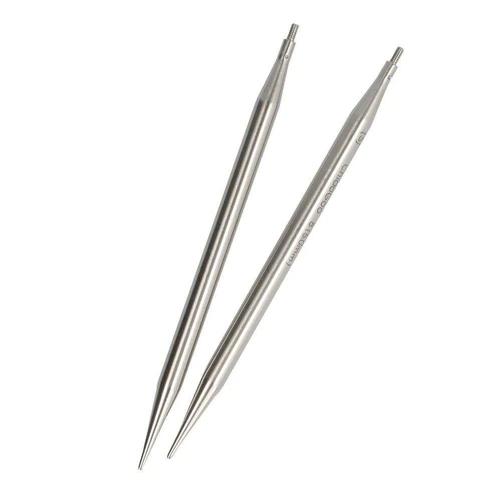 Chiaogoo Twist Red Lace trumpų 10cm virbalų rinkinys keičiamu valu (S dydžio)