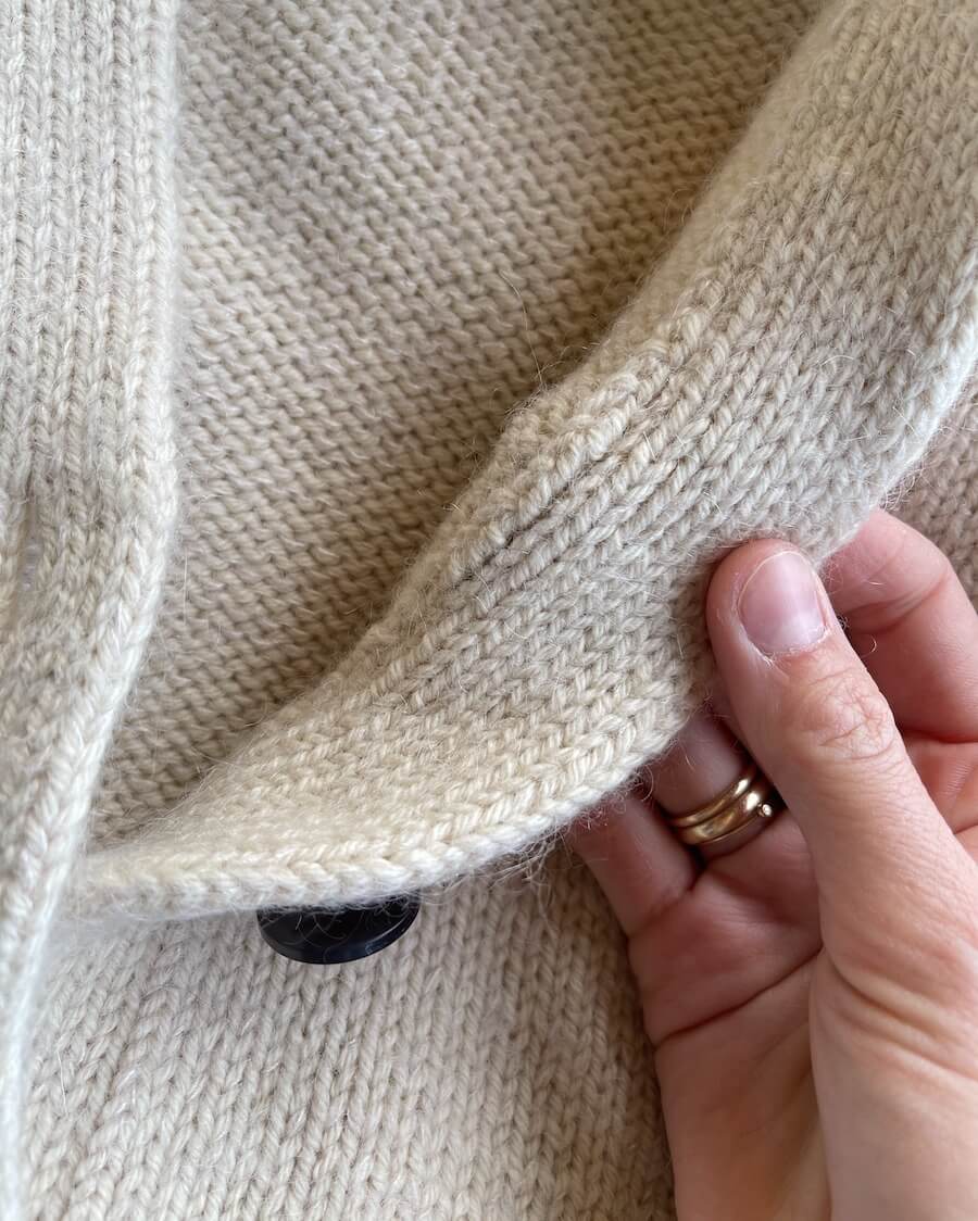 PetiteKnit Champagne Cardigan - Schema