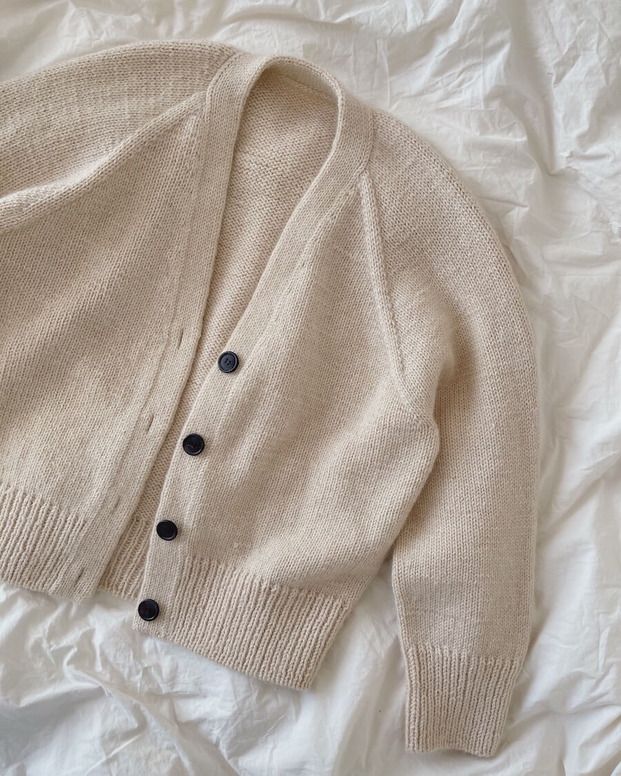 PetiteKnit Champagne Cardigan - Schema