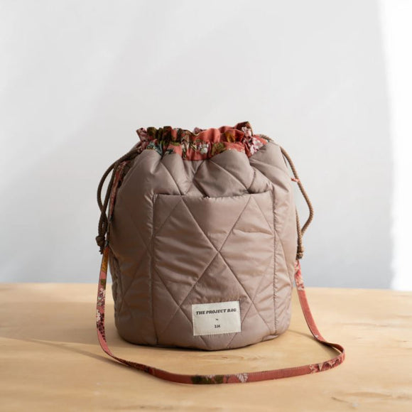 3.14 Cocoa Project Bag (Mezgėjos krepšys)