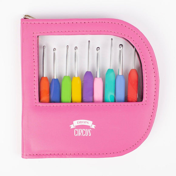 Drops Pro Circus vąšelių rinkinys 9vnt. 13cm - Pasaulio Siūlai