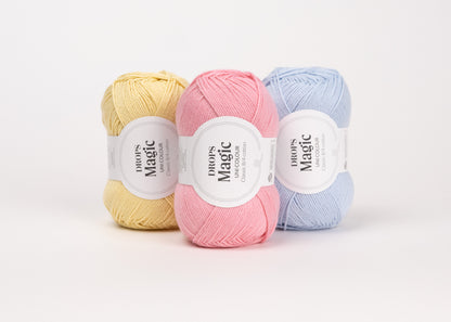 DROPS Magic mezgimo siūlai 50g (medvilnė)