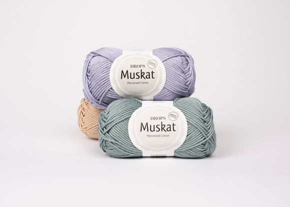 DROPS Muskat siūlai 50g (medvilnė)