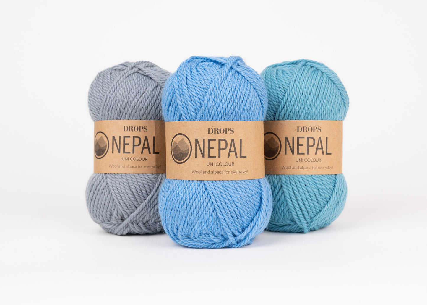 DROPS Nepal mezgimo siūlai 50g (vilna, alpaka)