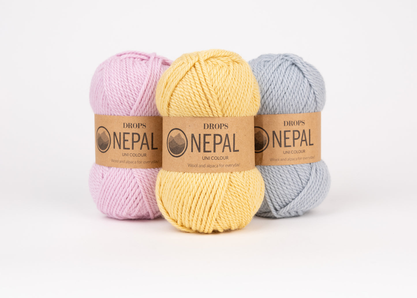 DROPS Nepal mezgimo siūlai 50g (vilna, alpaka)