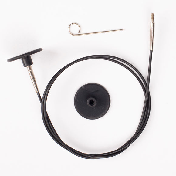 Drops prisukamų virbalų valas 60cm - 100cm (juodas)